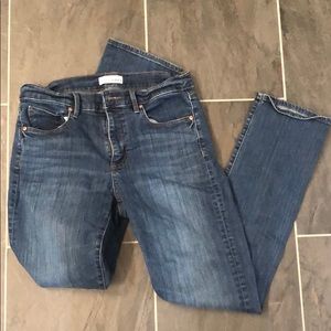 Loft modern straight jeans size 29